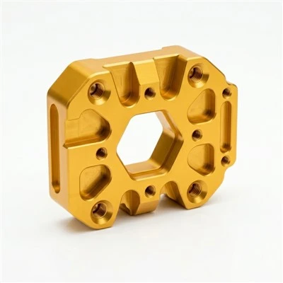 Aluminiu anodizat auriu